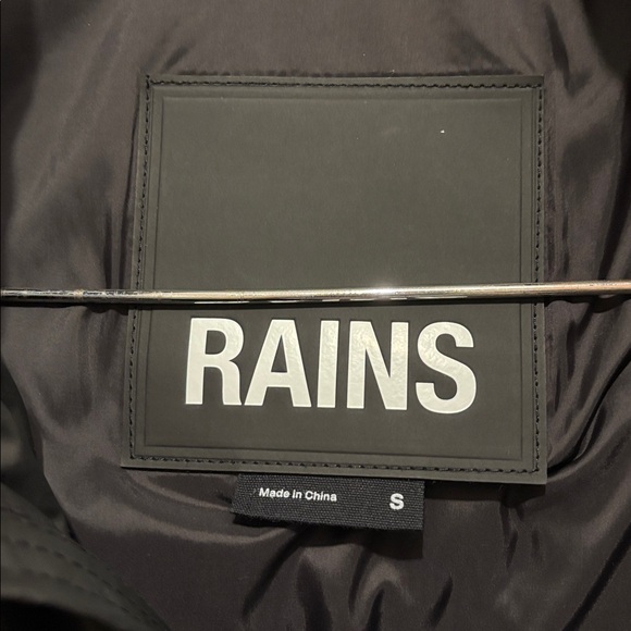 Rains Boxy Puffer vest black thermor - Picture 5 of 8